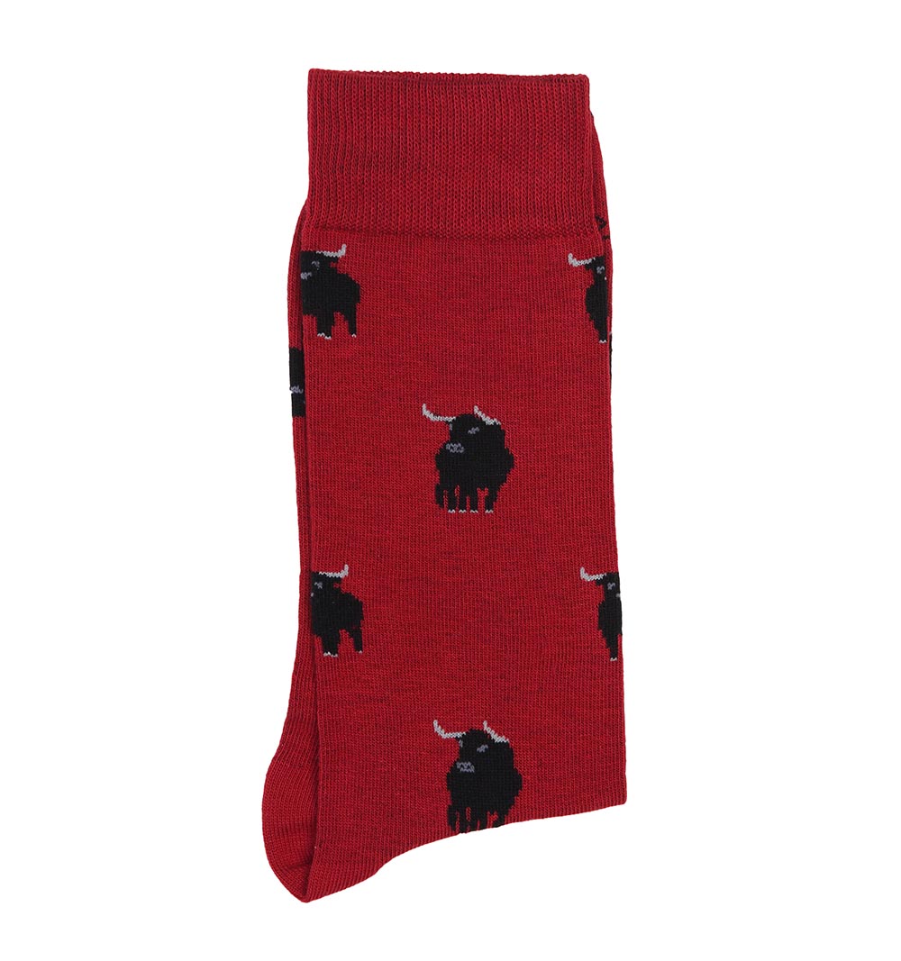 calcetines toro dibujo