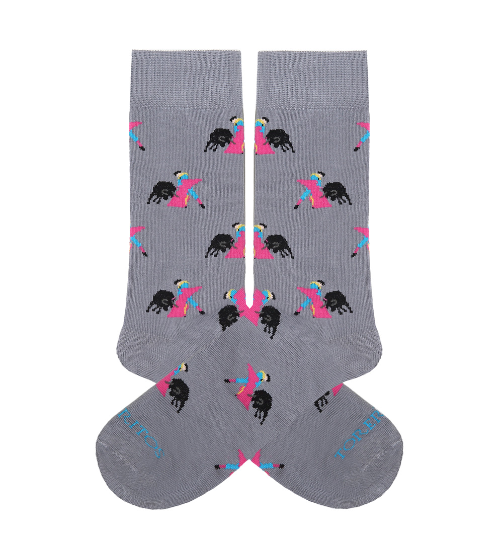 Calcetín Capote Gris duo