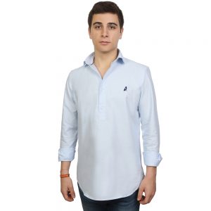 Polera azul principal