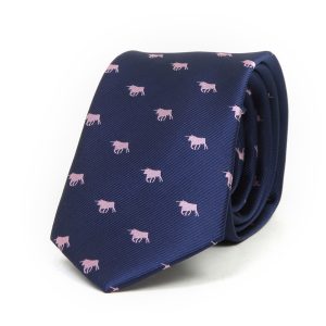 Corbata Azul Toro
